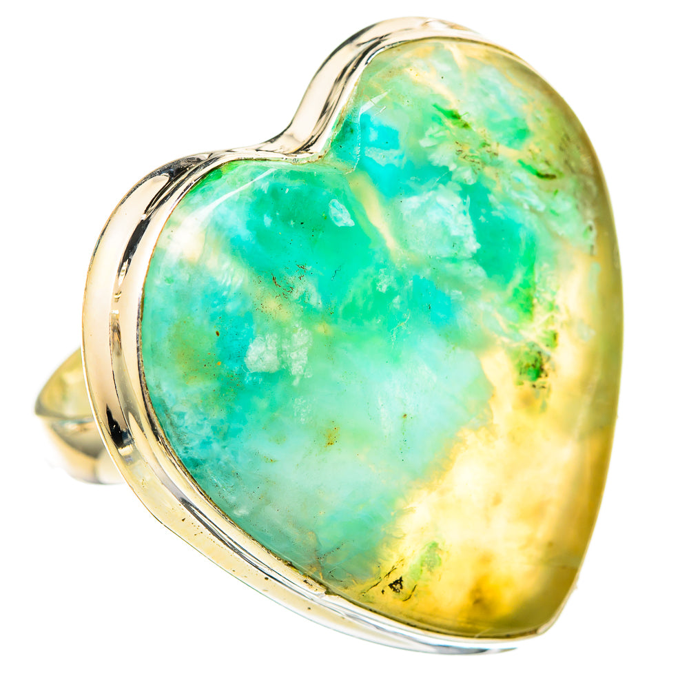 Peruvian Opal Rings handcrafted by Ana Silver Co - RING116166 - Photo 2