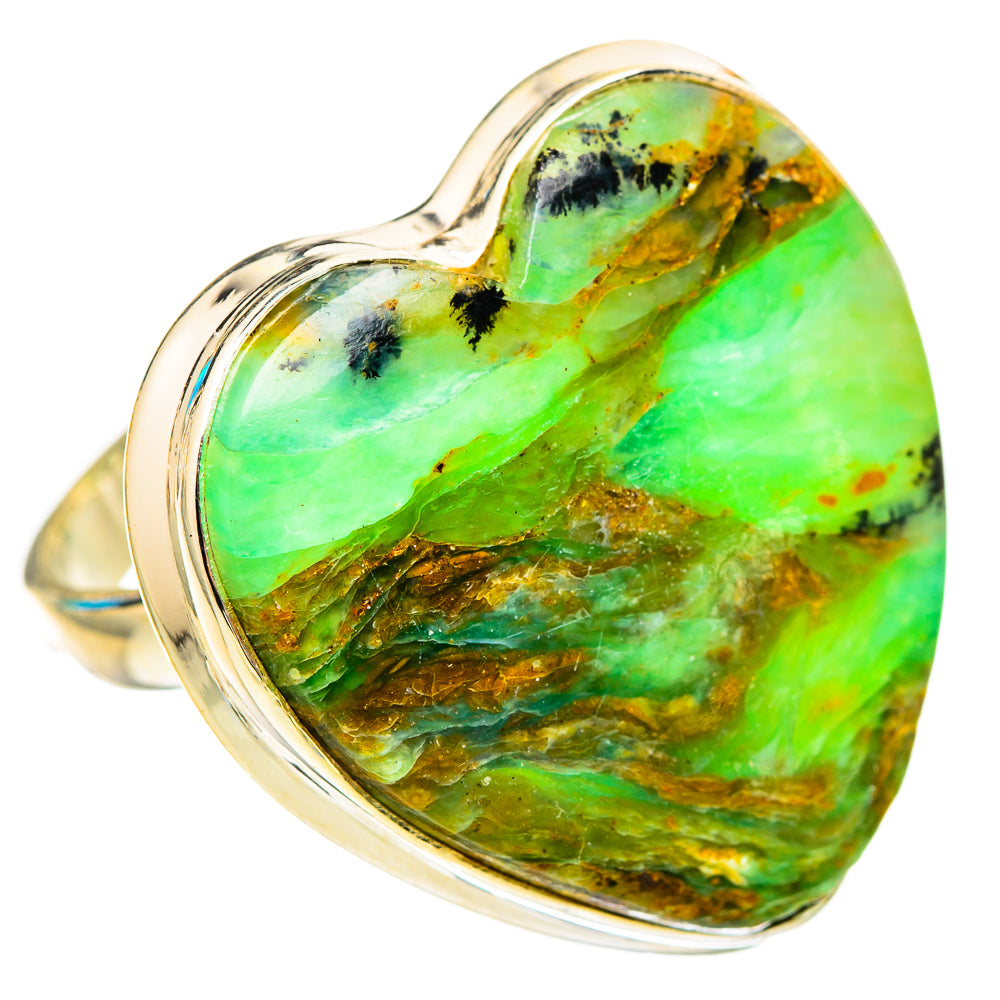 Peruvian Opal Rings handcrafted by Ana Silver Co - RING116173 - Photo 2