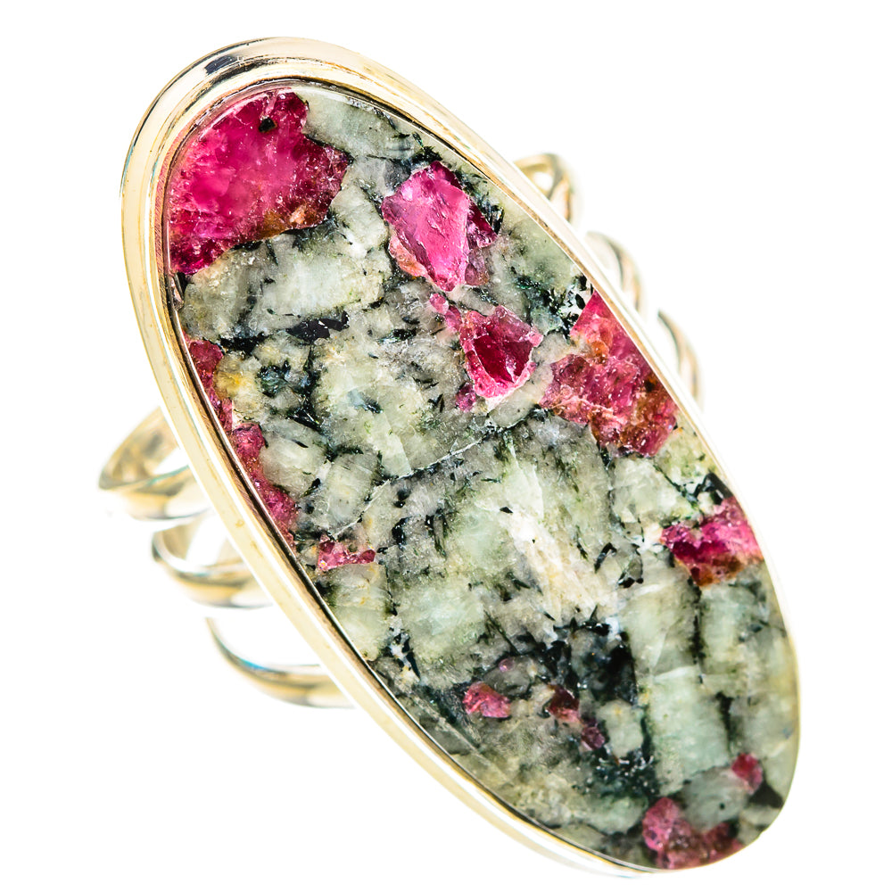Russian Eudialyte Rings handcrafted by Ana Silver Co - RING116177 - Photo 2