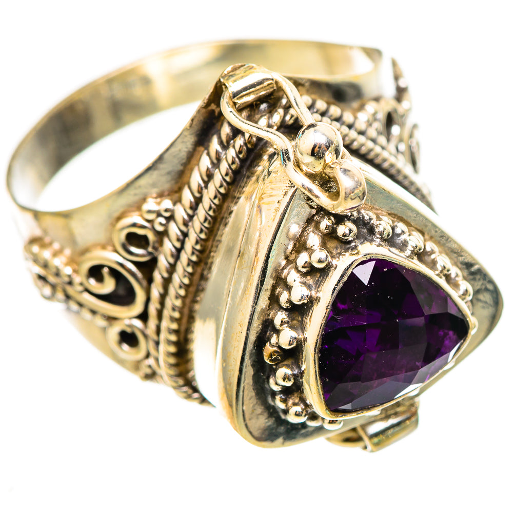 Amethyst Rings handcrafted by Ana Silver Co - RING116269 - Photo 2