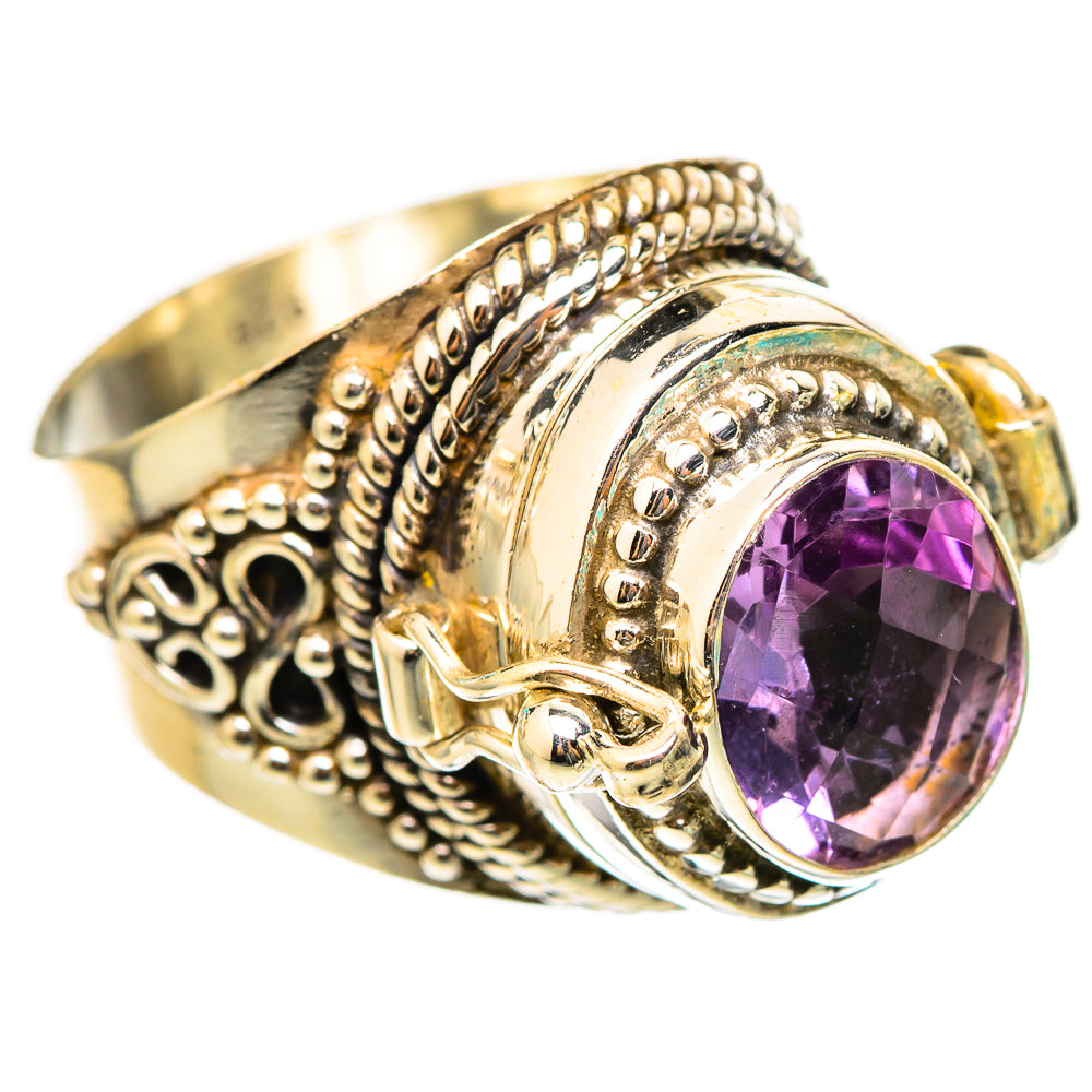 Amethyst Rings handcrafted by Ana Silver Co - RING116289 - Photo 2