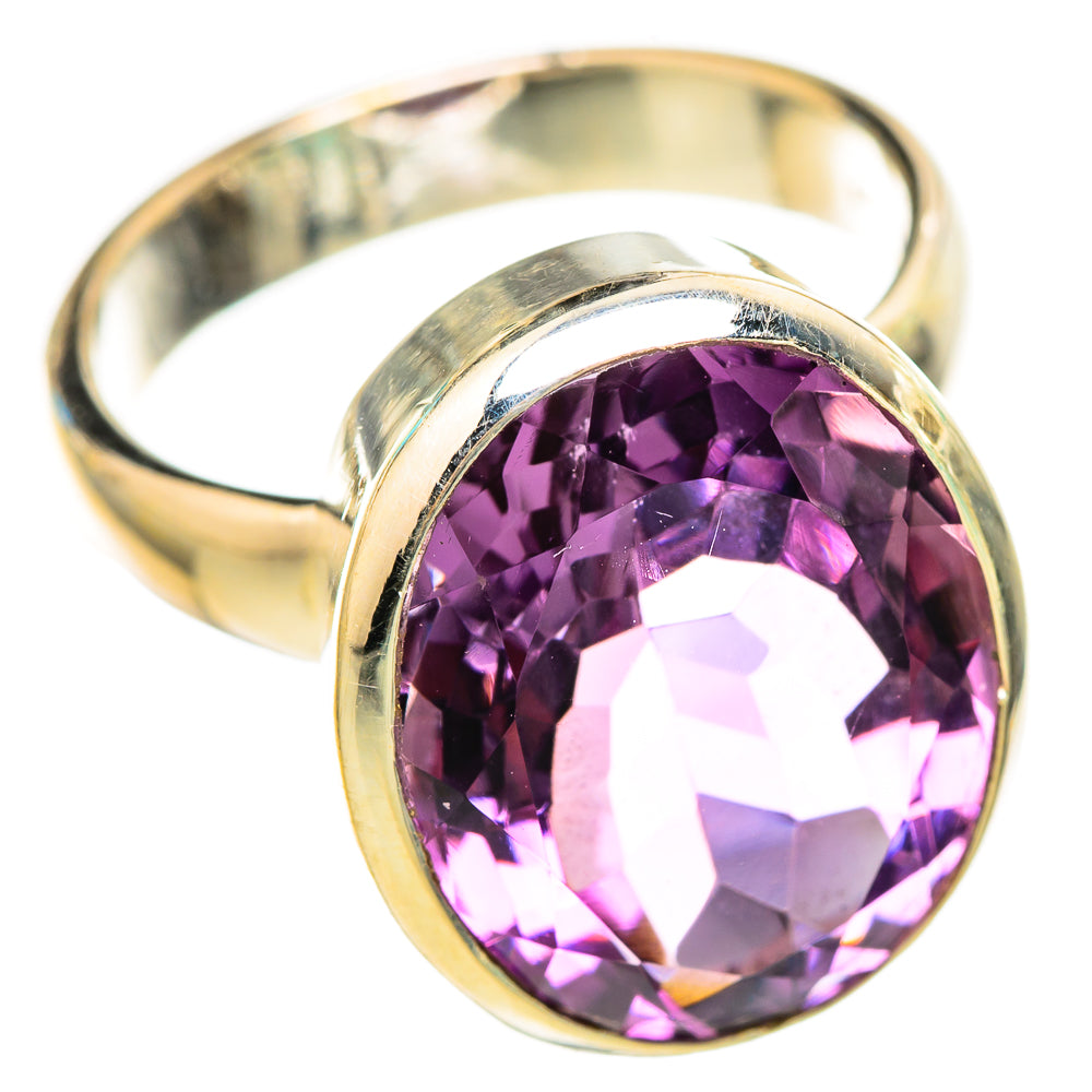 Amethyst Rings handcrafted by Ana Silver Co - RING116292 - Photo 2