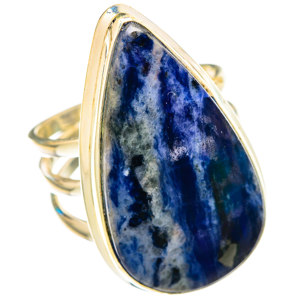 Sodalite Rings handcrafted by Ana Silver Co - RING116338 - Photo 2