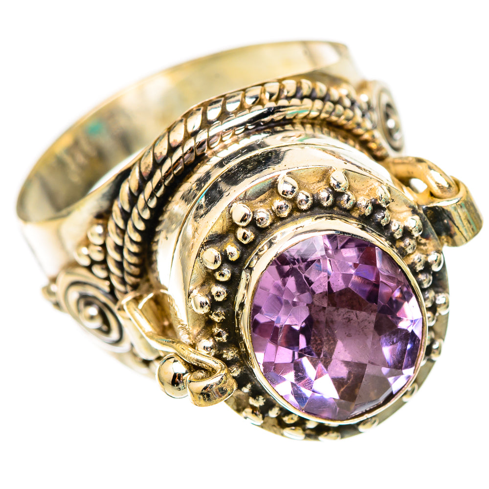 Amethyst Rings handcrafted by Ana Silver Co - RING116554 - Photo 2