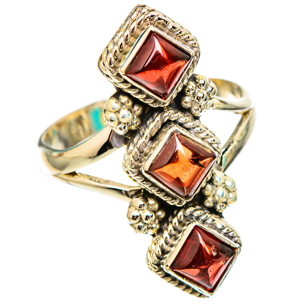 Garnet Rings handcrafted by Ana Silver Co - RING116585 - Photo 2