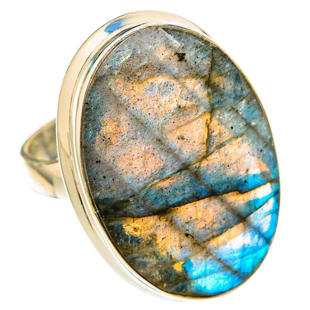 Labradorite Rings handcrafted by Ana Silver Co - RING116605 - Photo 2