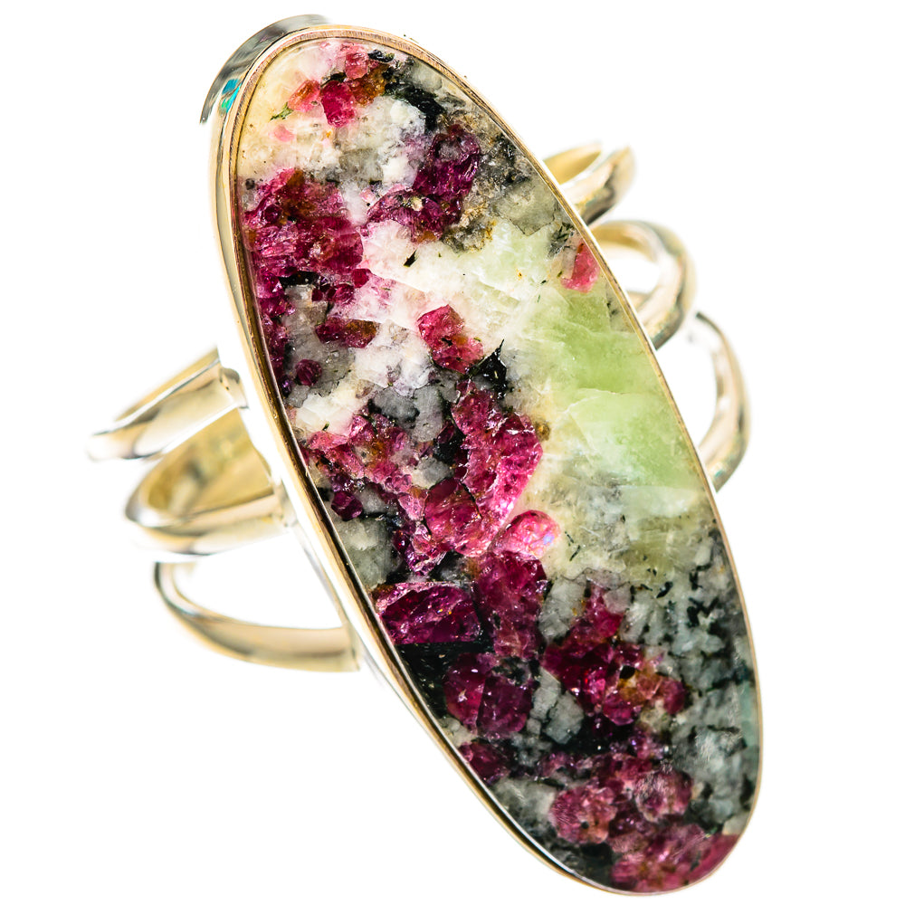 Russian Eudialyte Rings handcrafted by Ana Silver Co - RING116627 - Photo 2