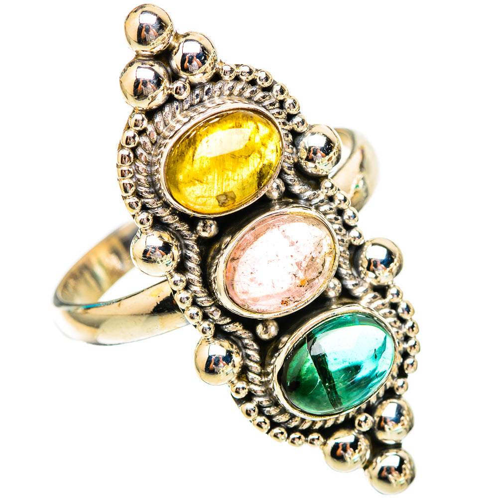 Tourmaline Rings handcrafted by Ana Silver Co - RING116703 - Photo 2