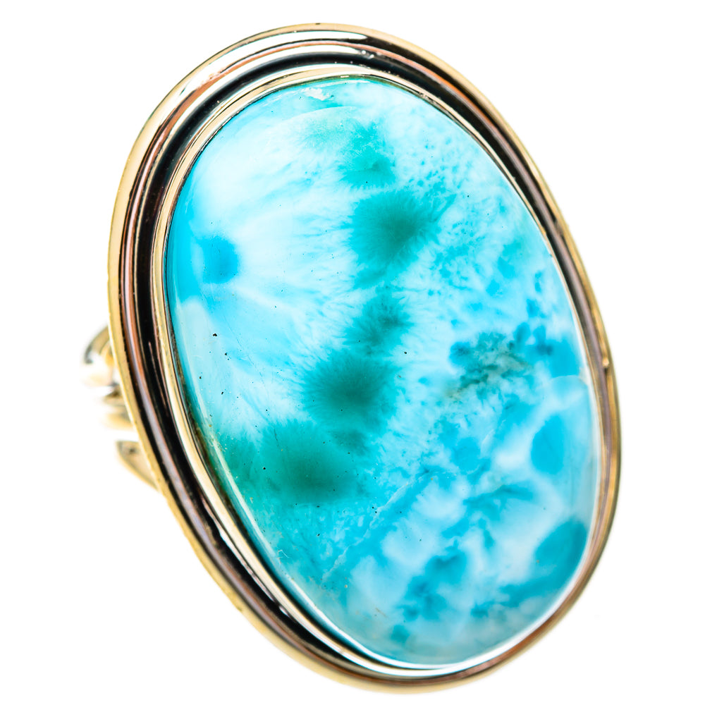 Larimar Rings handcrafted by Ana Silver Co - RING116743 - Photo 2