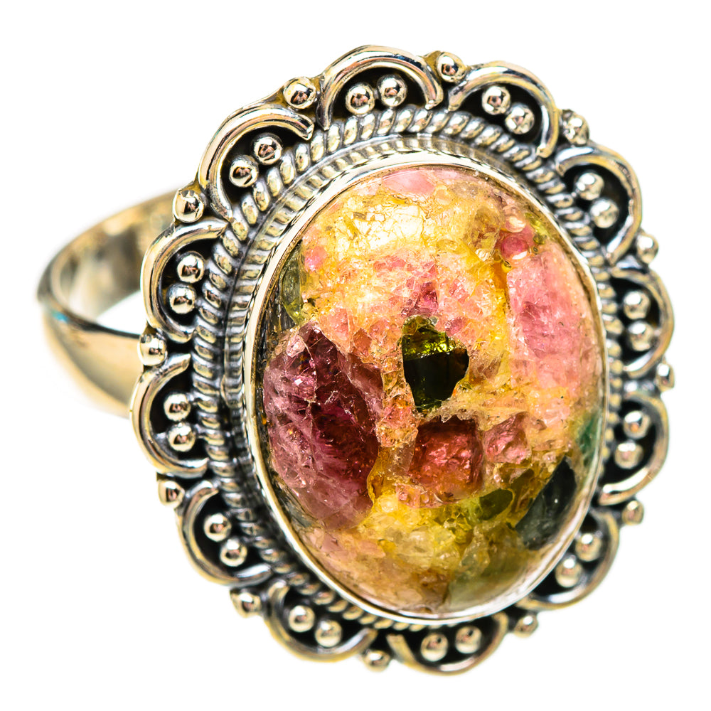 Tourmaline Rings handcrafted by Ana Silver Co - RING116817 - Photo 2