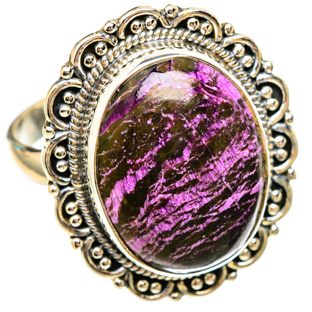 Stichtite Rings handcrafted by Ana Silver Co - RING116821 - Photo 2