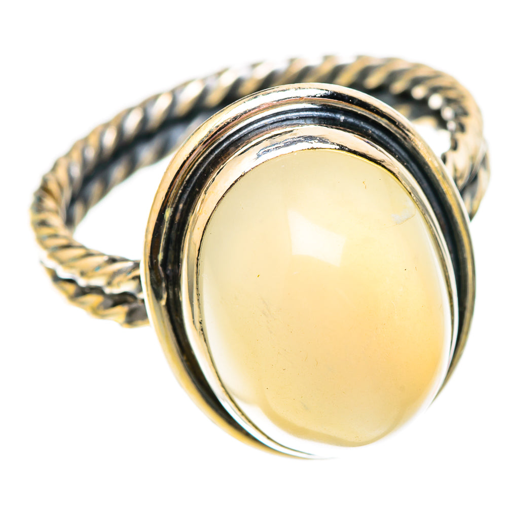 Rainbow Moonstone Rings handcrafted by Ana Silver Co - RING116830 - Photo 2