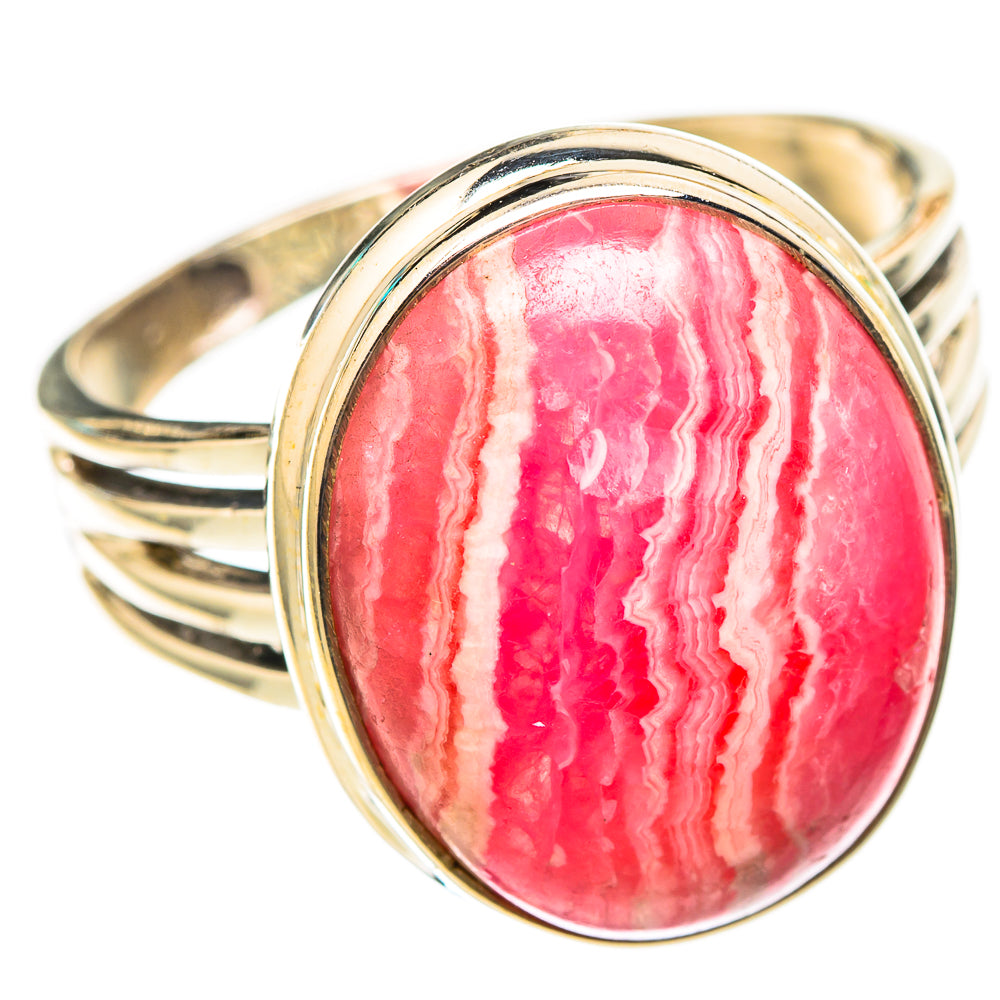 Rhodochrosite Rings handcrafted by Ana Silver Co - RING116852 - Photo 2