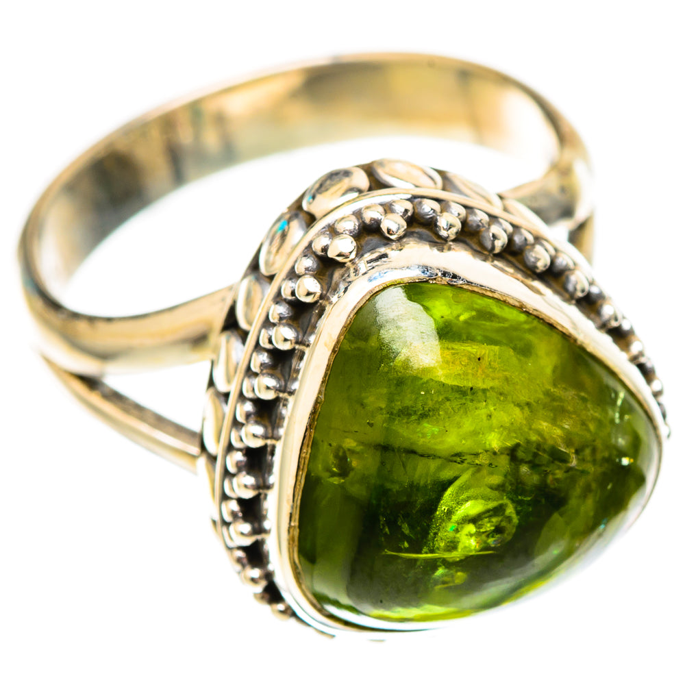 Peridot Rings handcrafted by Ana Silver Co - RING116913 - Photo 2