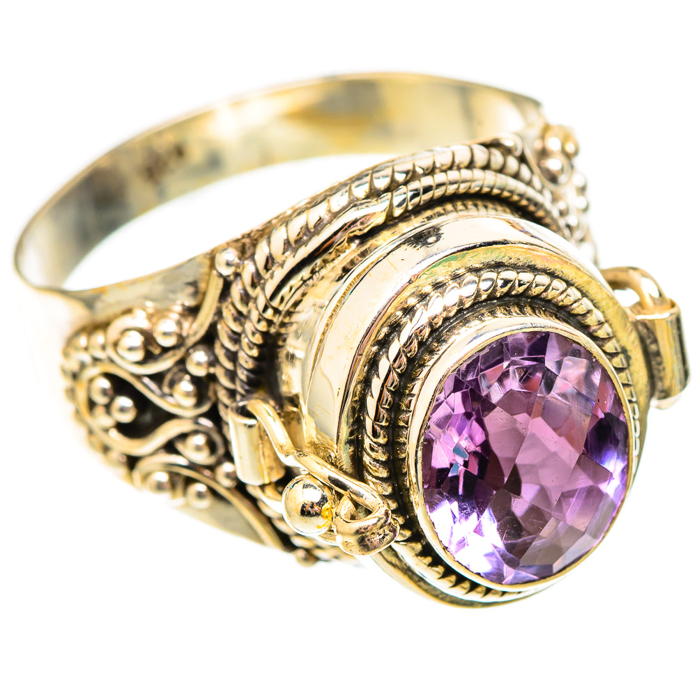 Amethyst Rings handcrafted by Ana Silver Co - RING116925 - Photo 2