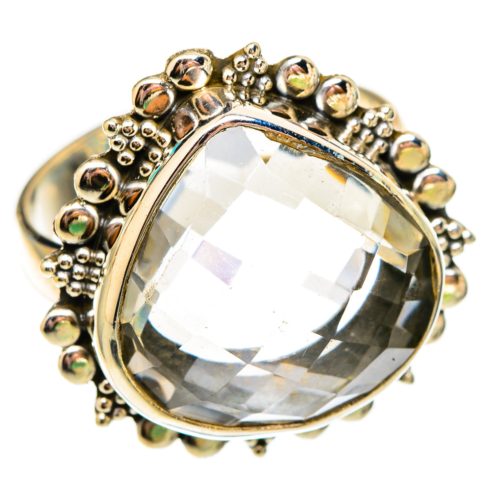 White Quartz Rings handcrafted by Ana Silver Co - RING116999 - Photo 2