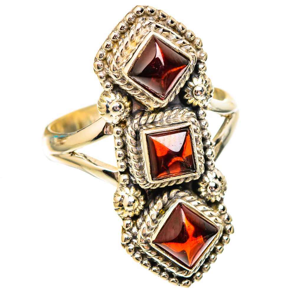 Garnet Rings handcrafted by Ana Silver Co - RING117295 - Photo 2