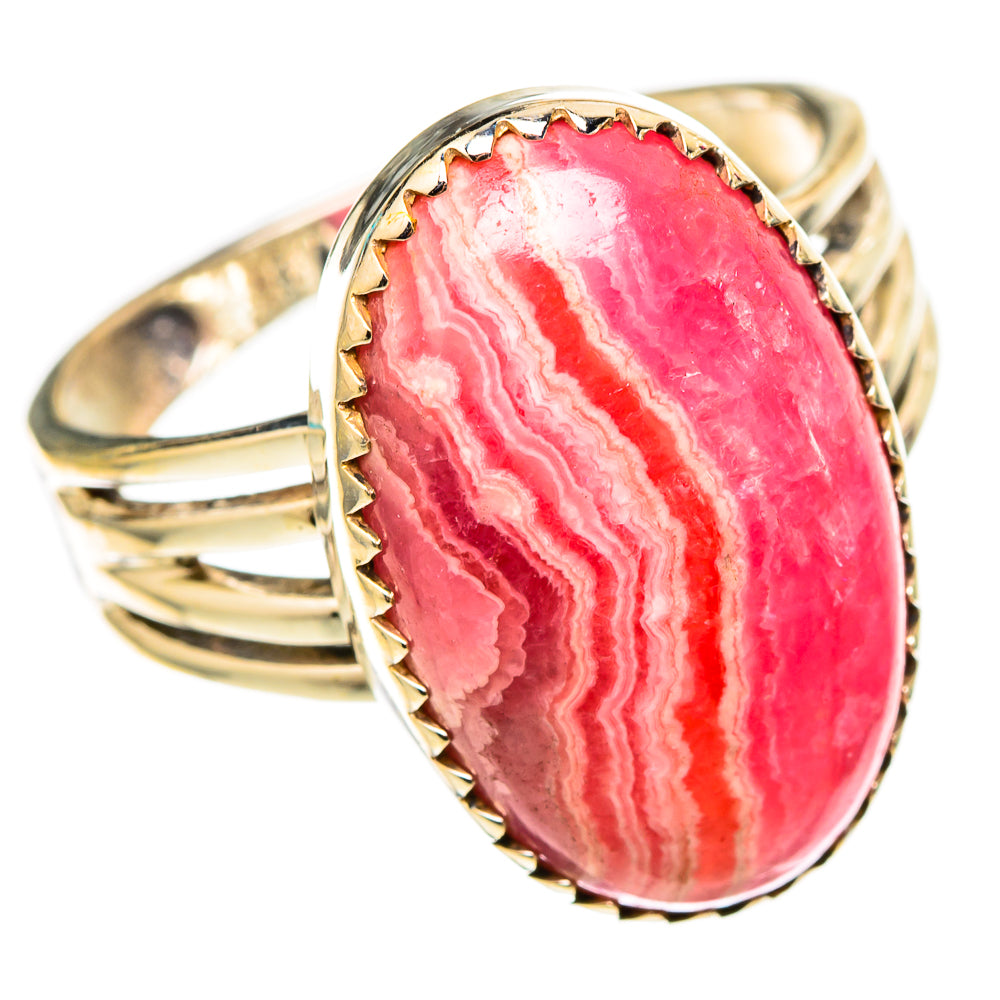Rhodochrosite Rings handcrafted by Ana Silver Co - RING117497 - Photo 2