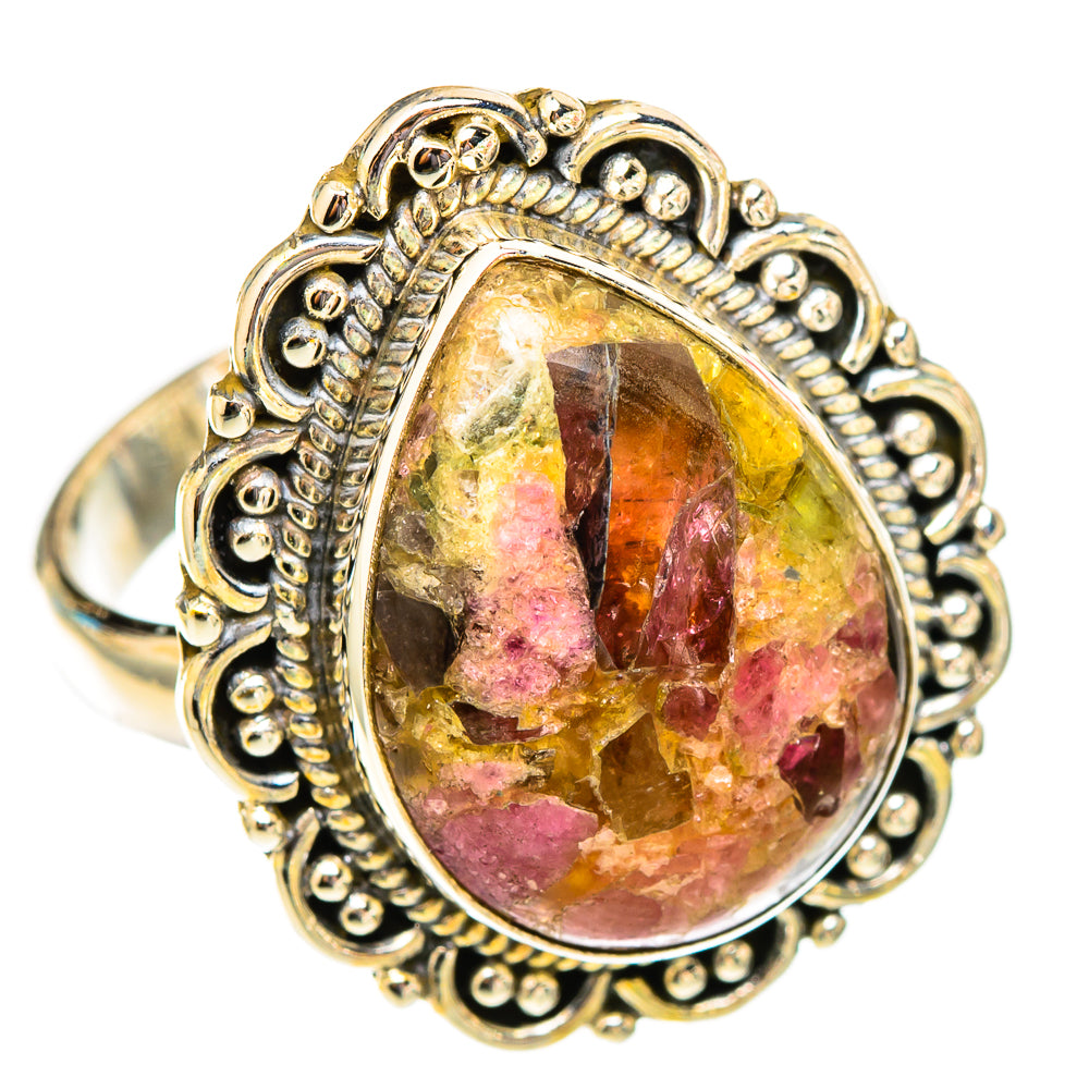 Tourmaline Rings handcrafted by Ana Silver Co - RING117521 - Photo 2