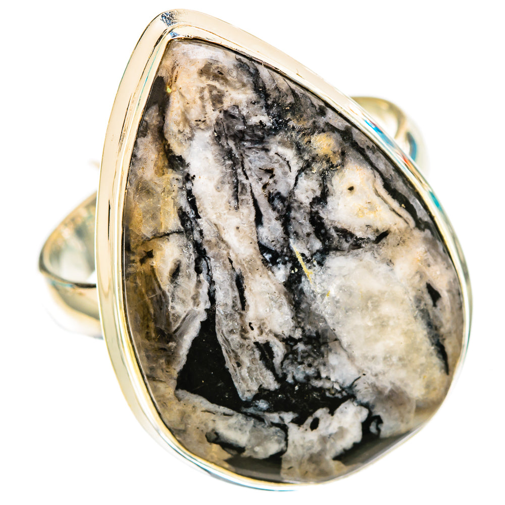 Chrysanthemum Stone Rings handcrafted by Ana Silver Co - RING117588 - Photo 2