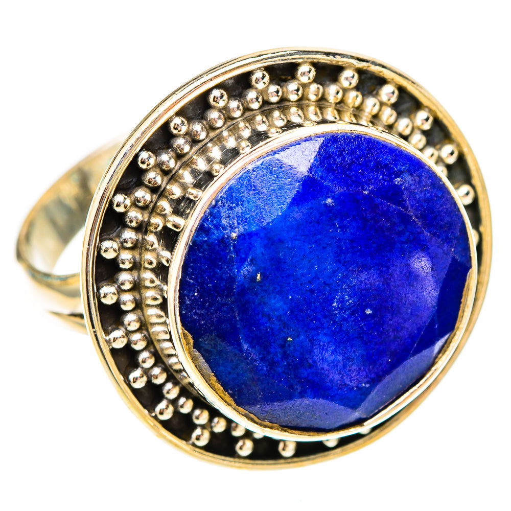 Lapis Lazuli Rings handcrafted by Ana Silver Co - RING117693 - Photo 2
