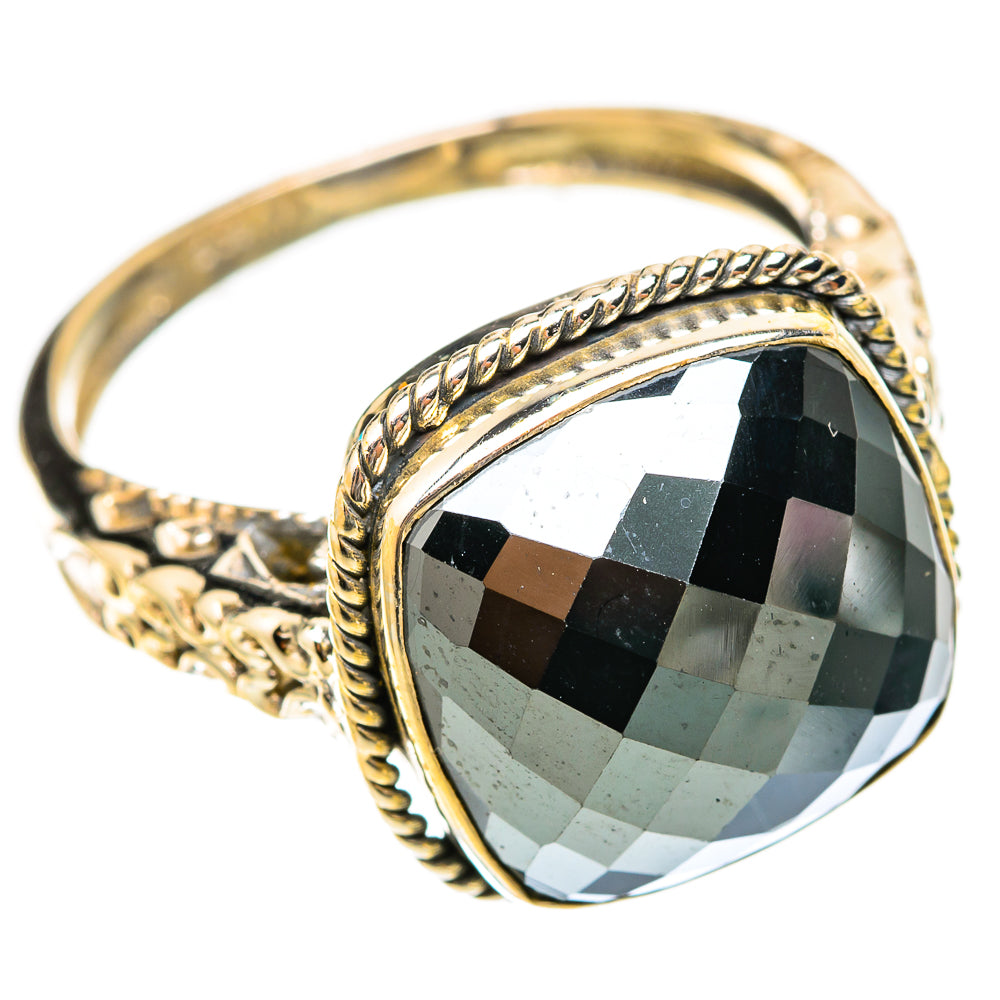 Hematite Rings handcrafted by Ana Silver Co - RING117758 - Photo 2