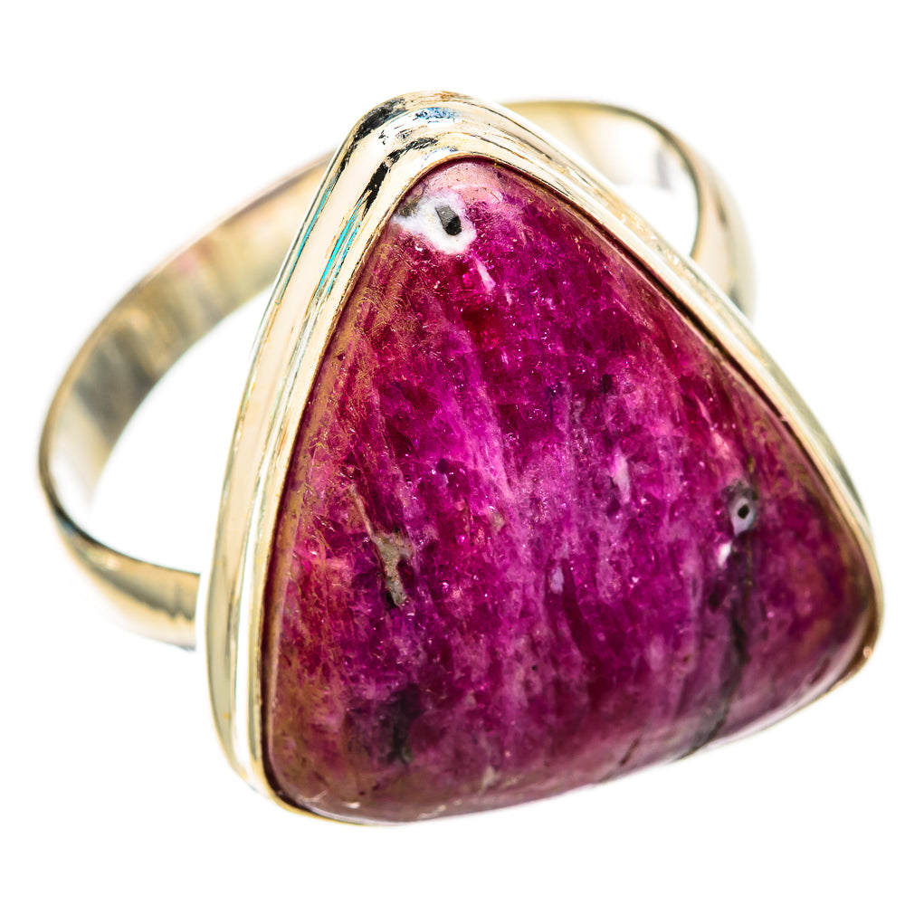 Ruby Fuchsite Rings handcrafted by Ana Silver Co - RING117898 - Photo 2