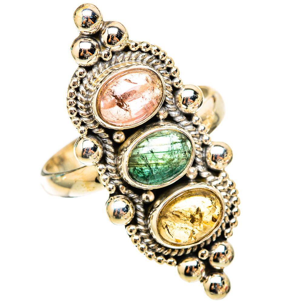 Tourmaline Rings handcrafted by Ana Silver Co - RING117908 - Photo 2