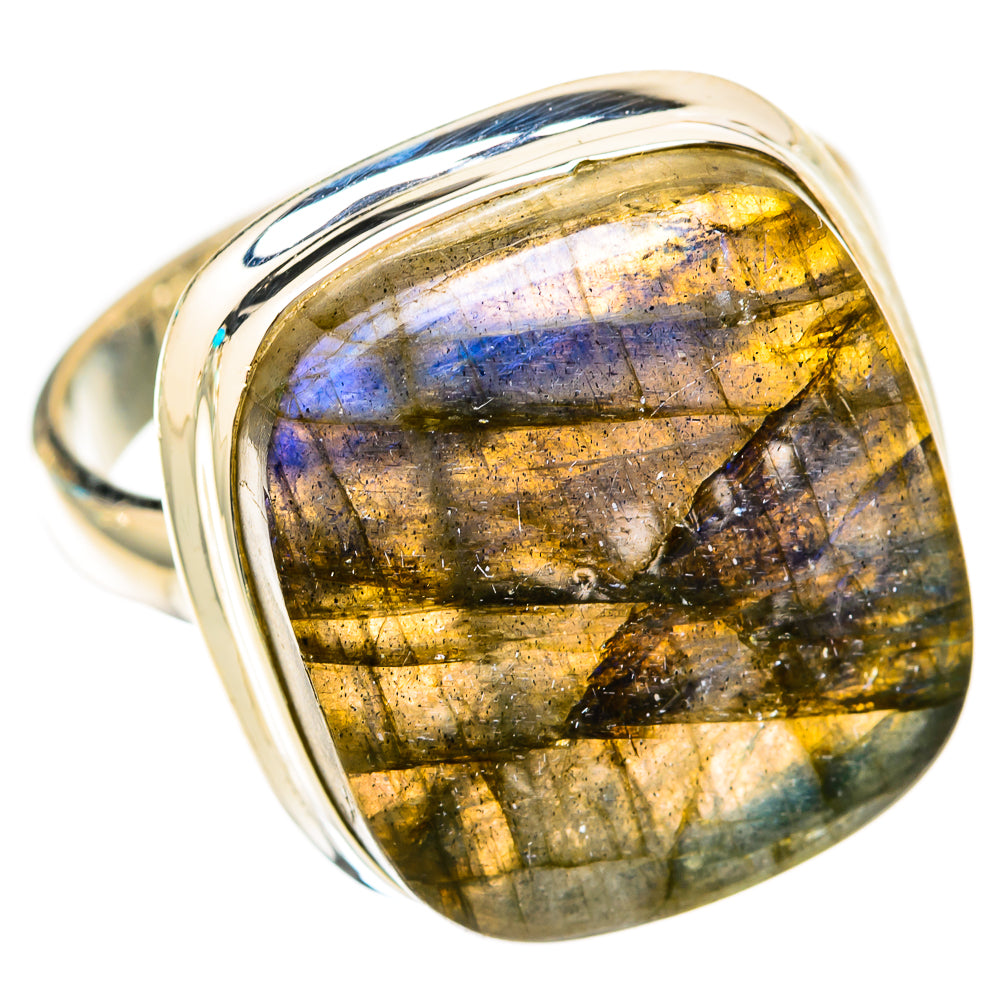 Labradorite Rings handcrafted by Ana Silver Co - RING117918 - Photo 2
