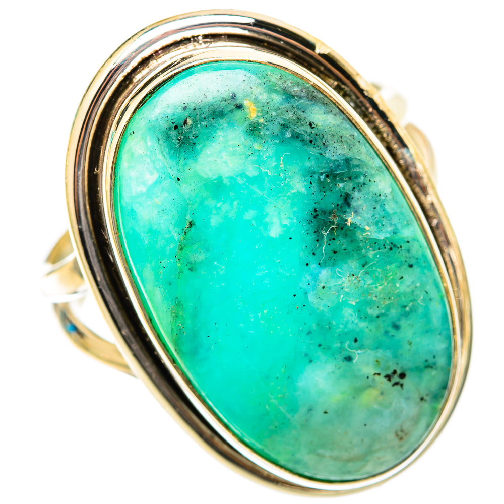 Peruvian Opal Rings handcrafted by Ana Silver Co - RING117969 - Photo 2
