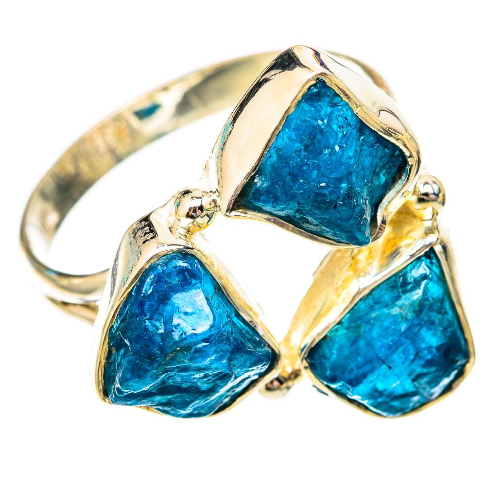 Apatite Rings handcrafted by Ana Silver Co - RING118161 - Photo 2