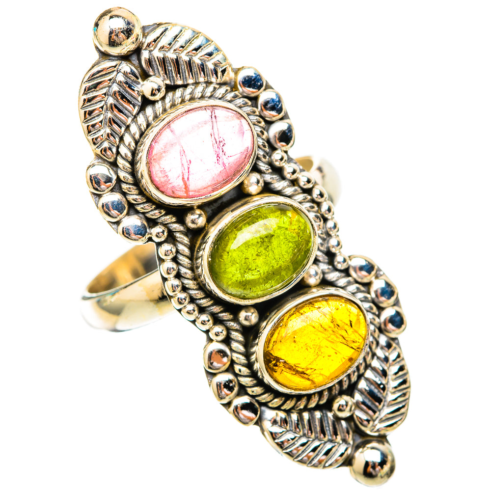 Tourmaline Rings handcrafted by Ana Silver Co - RING118229 - Photo 2