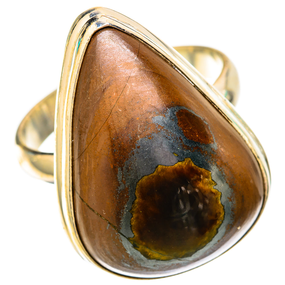 Tiger Iron Rings handcrafted by Ana Silver Co - RING118281 - Photo 2