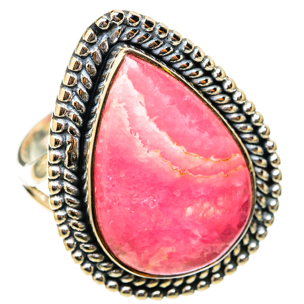 Rhodochrosite Rings handcrafted by Ana Silver Co - RING118317 - Photo 2
