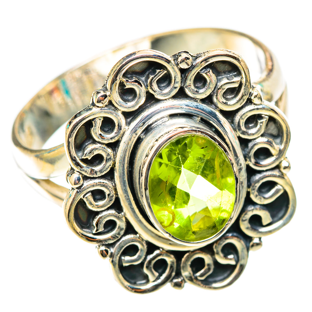 Peridot Rings handcrafted by Ana Silver Co - RING118336 - Photo 2