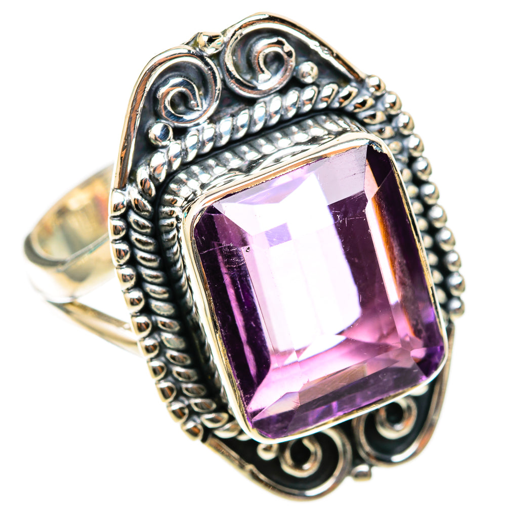 Amethyst Rings handcrafted by Ana Silver Co - RING118346 - Photo 2