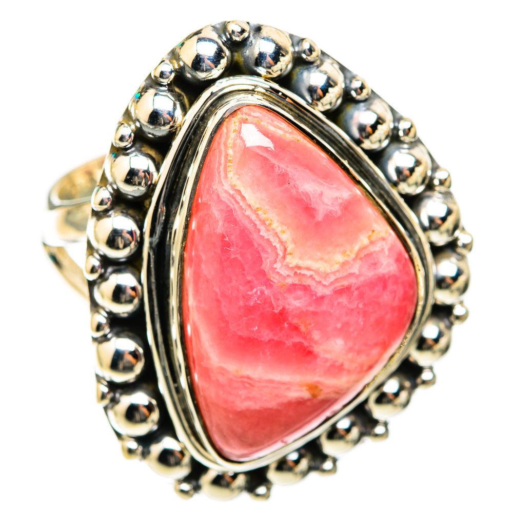 Rhodochrosite Rings handcrafted by Ana Silver Co - RING118403 - Photo 2