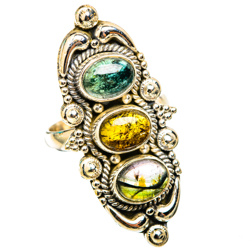 Tourmaline Rings handcrafted by Ana Silver Co - RING118464 - Photo 2