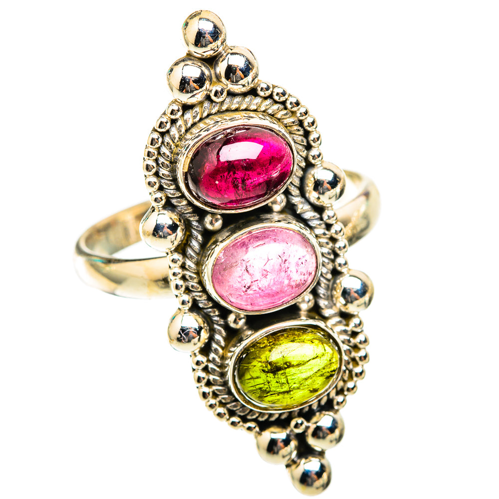 Tourmaline Rings handcrafted by Ana Silver Co - RING118501 - Photo 2