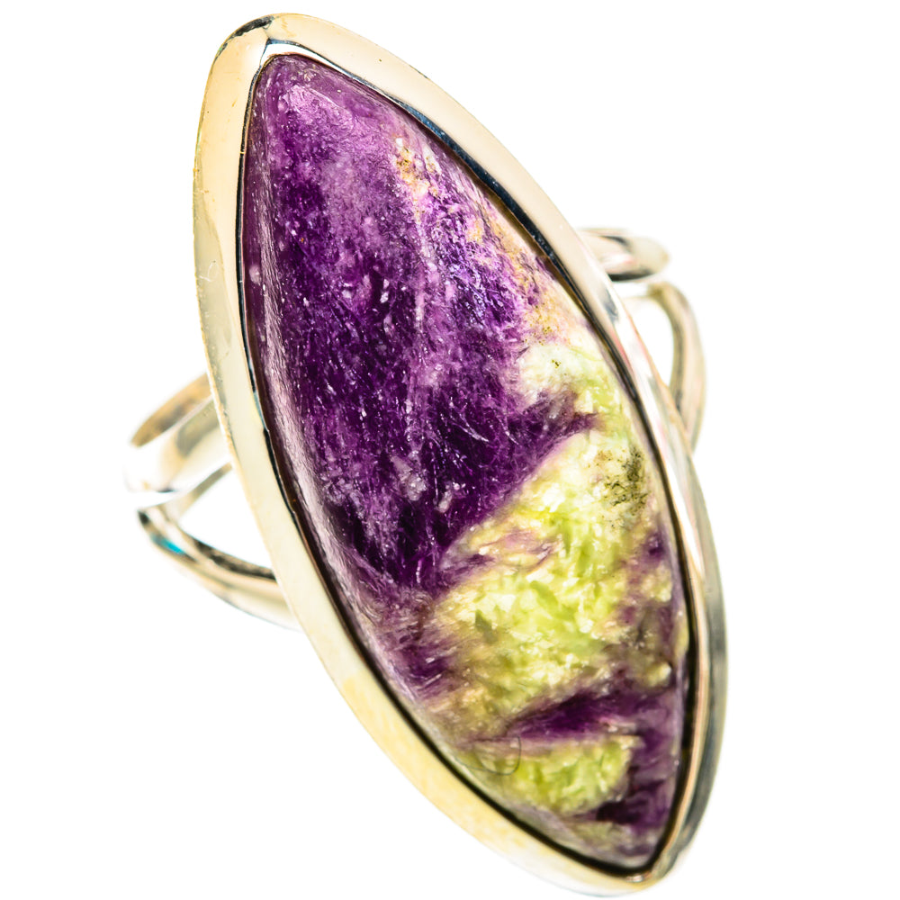 Charoite Rings handcrafted by Ana Silver Co - RING118576 - Photo 2