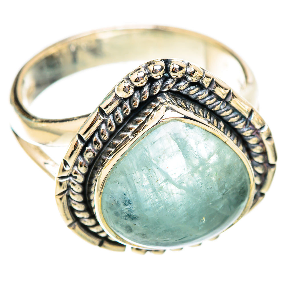 Aquamarine Rings handcrafted by Ana Silver Co - RING118634 - Photo 2