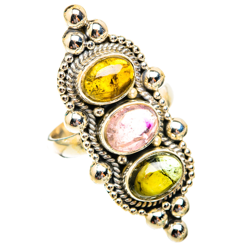 Tourmaline Rings handcrafted by Ana Silver Co - RING118780 - Photo 2