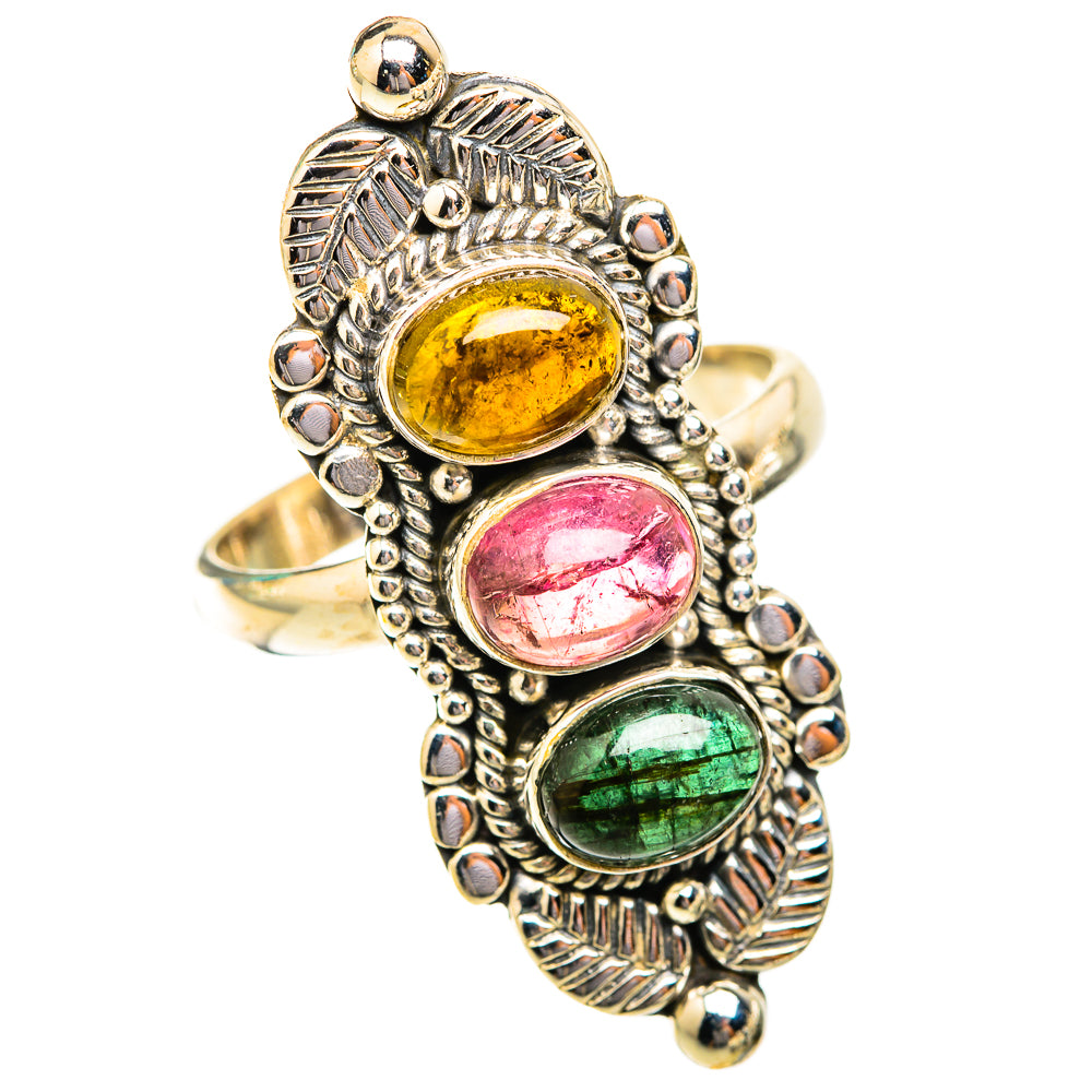Tourmaline Rings handcrafted by Ana Silver Co - RING118849 - Photo 2