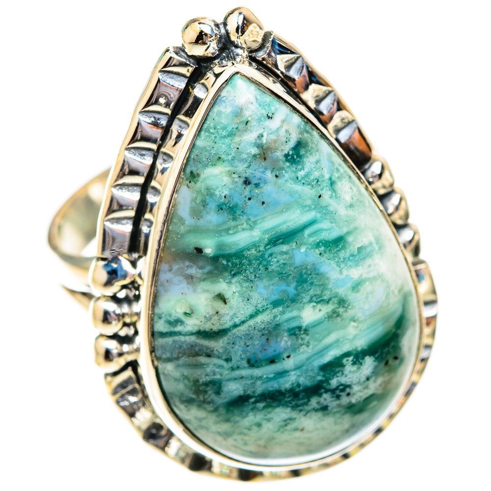 Ocean Jasper Rings handcrafted by Ana Silver Co - RING118860 - Photo 2