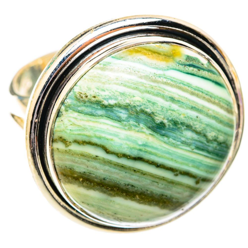 Ocean Jasper Rings handcrafted by Ana Silver Co - RING118886 - Photo 2
