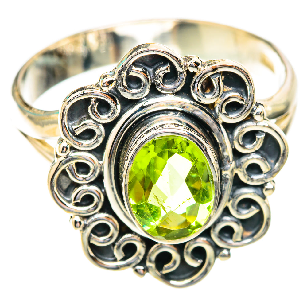 Peridot Rings handcrafted by Ana Silver Co - RING118936 - Photo 2