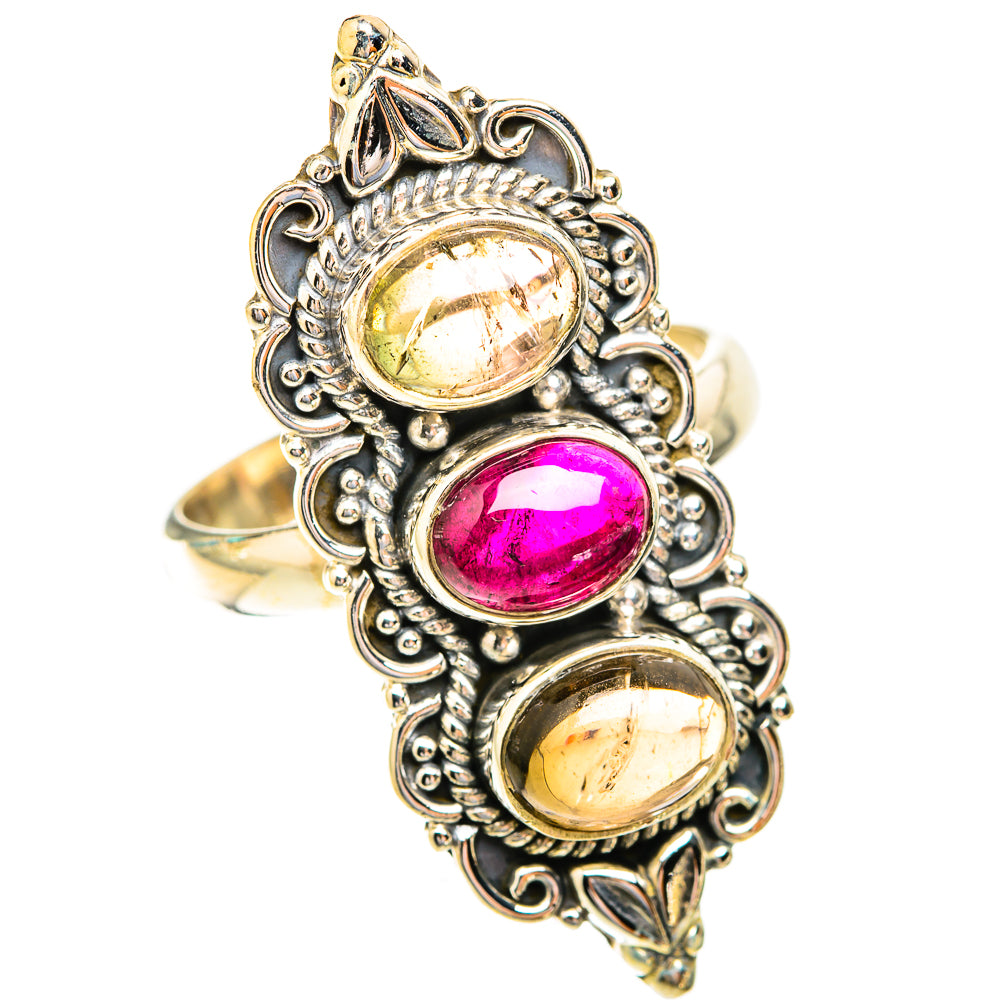 Tourmaline Rings handcrafted by Ana Silver Co - RING119194 - Photo 2