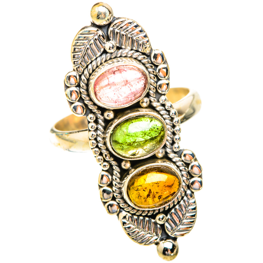 Tourmaline Rings handcrafted by Ana Silver Co - RING119207 - Photo 2