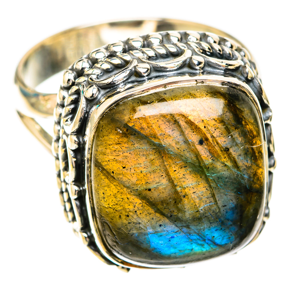 Labradorite Rings handcrafted by Ana Silver Co - RING119274 - Photo 2