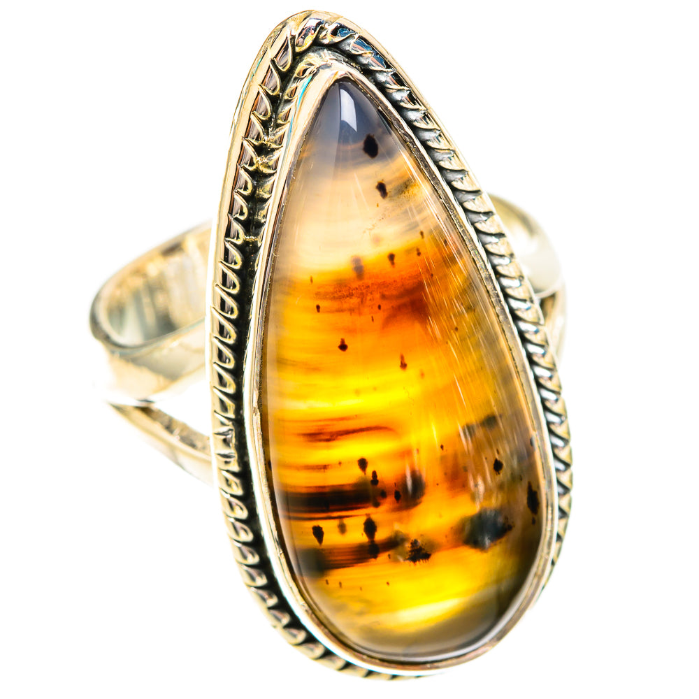 Montana Agate Rings handcrafted by Ana Silver Co - RING119357 - Photo 2